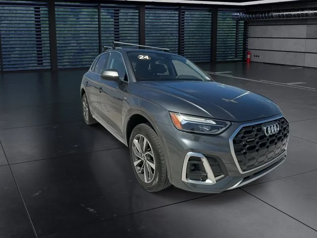 Used 2024 Gray Audi 45 S line Premium image 2