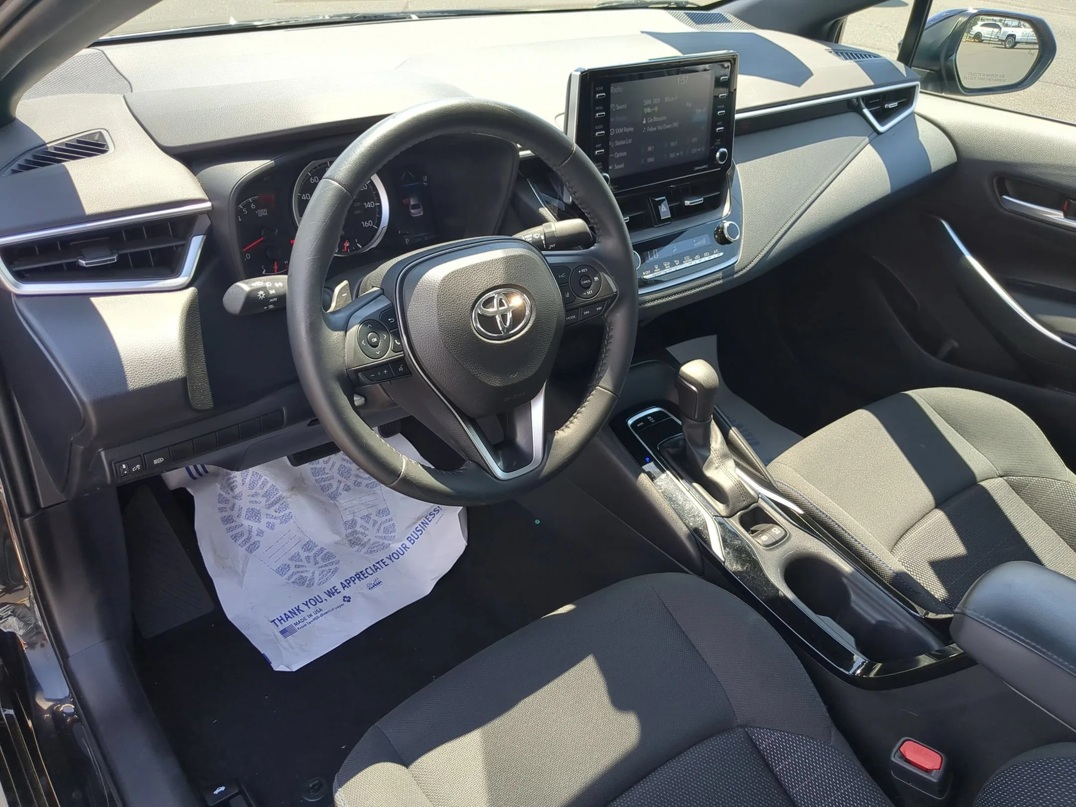 Used 2021 Black Toyota SE image 9