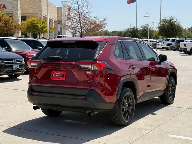Certified Used 2024 RUBY FLARE PEARL Toyota LE image 6