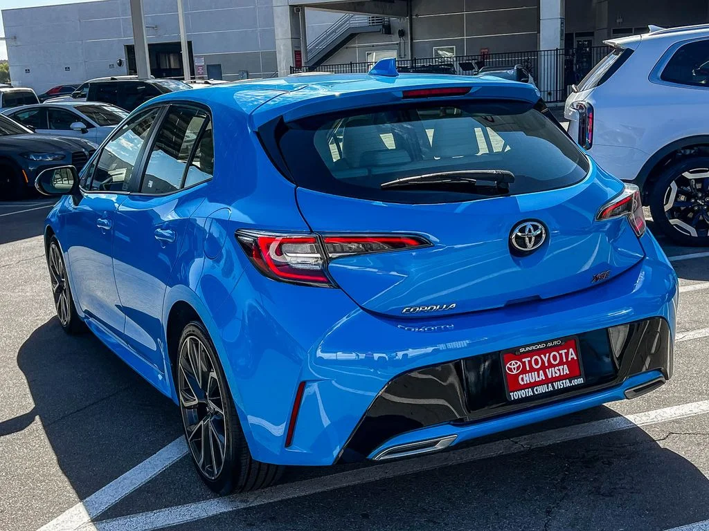 Used 2021 Blue Toyota XSE image 4