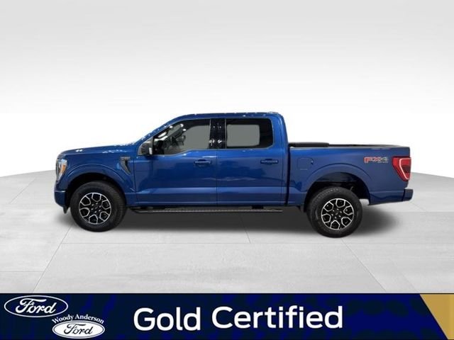 Used 2023 Atlas Blue Metallic Ford XLT image 2