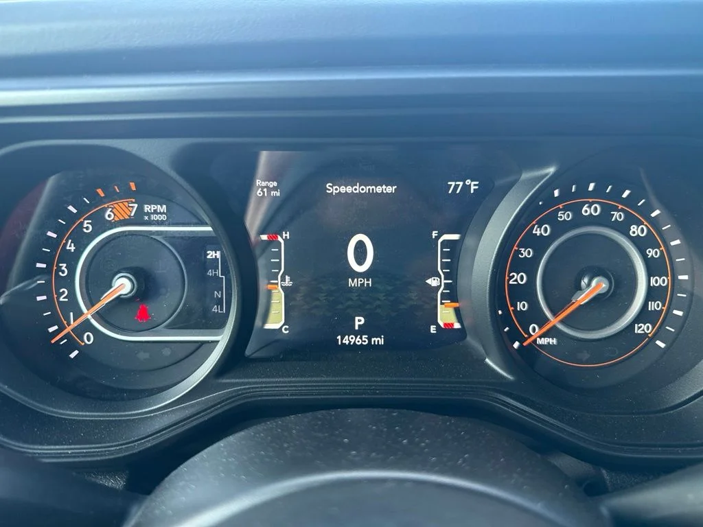Used 2025 Red Jeep Rubicon image 7