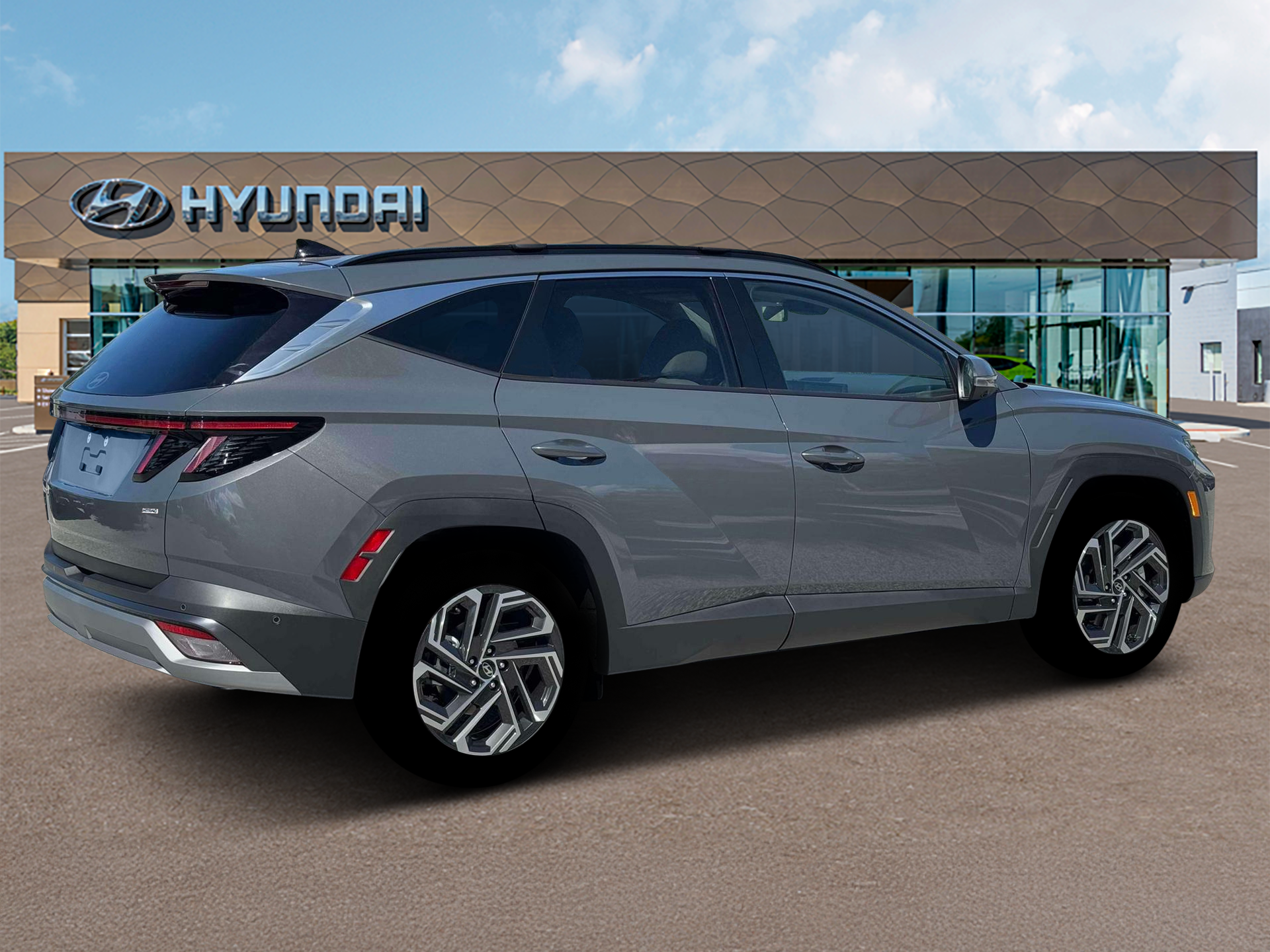 New 2026 Gray Hyundai Limited AWD image 8