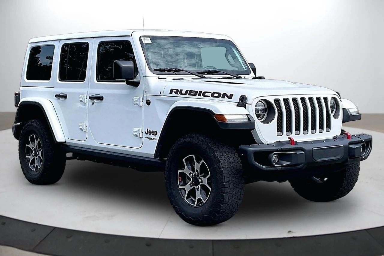 Certified Used 2018 White Jeep Rubicon image 2