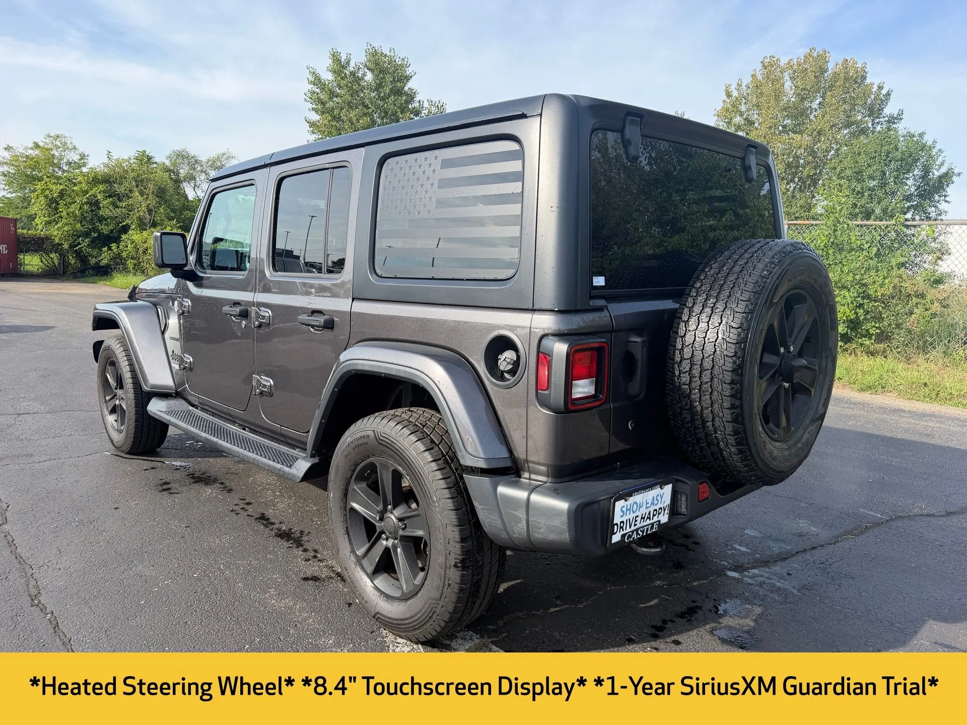 Used 2018 Gray Jeep Unlimited Sahara image 11