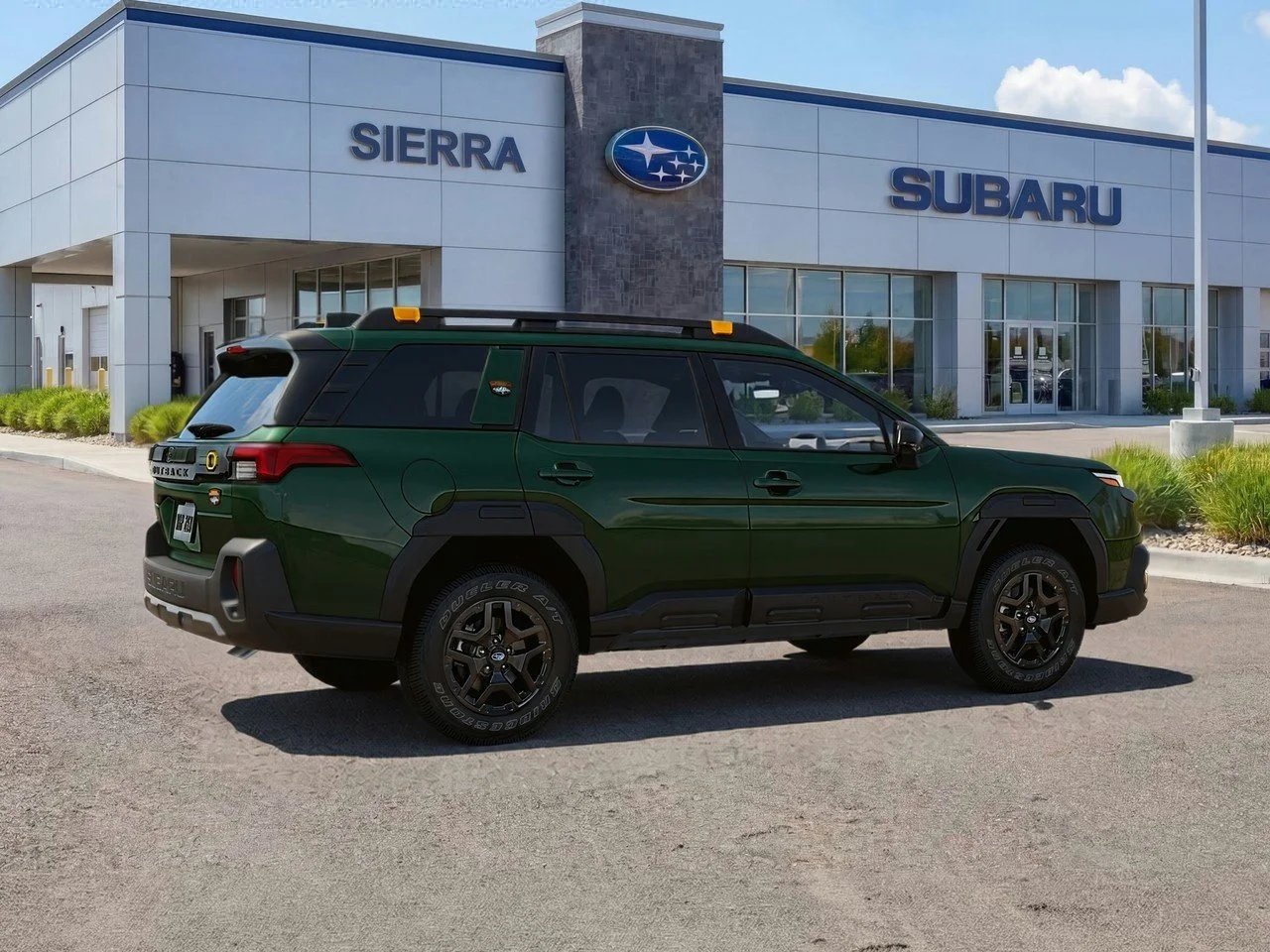 New 2026 Deep Emerald Green Pearl Subaru Wilderness image 12