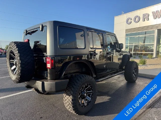 Used 2017 Black Clearcoat Jeep Unlimited Sport image 7