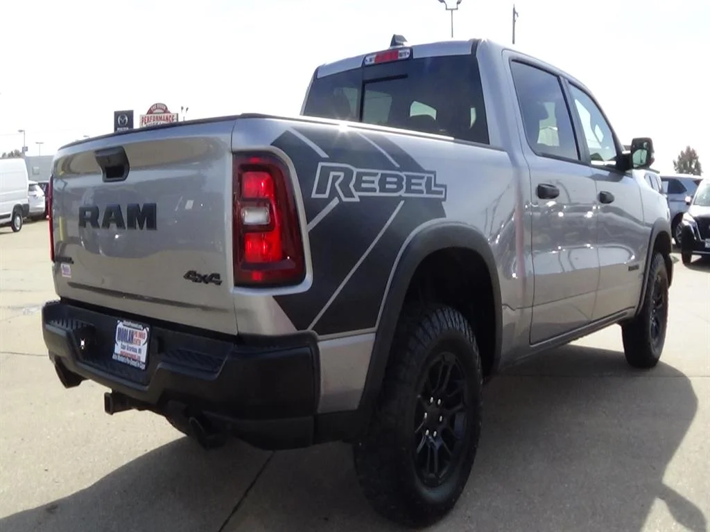 Certified Used 2025 Billet Silver Metallic Clear Coat (psc) RAM Rebel image 6