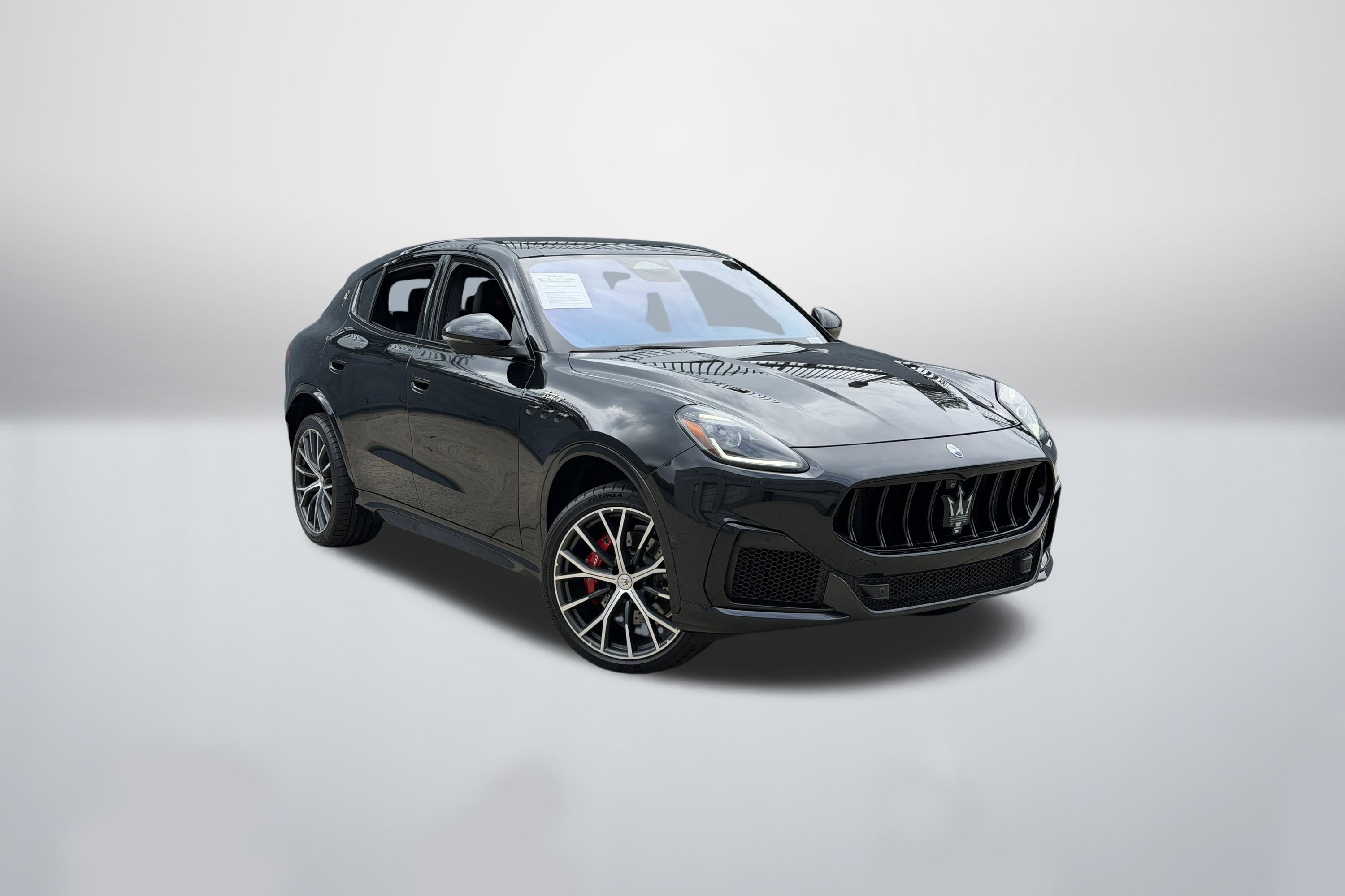 Used 2024 Nero Noctis Black Maserati Trofeo image 1