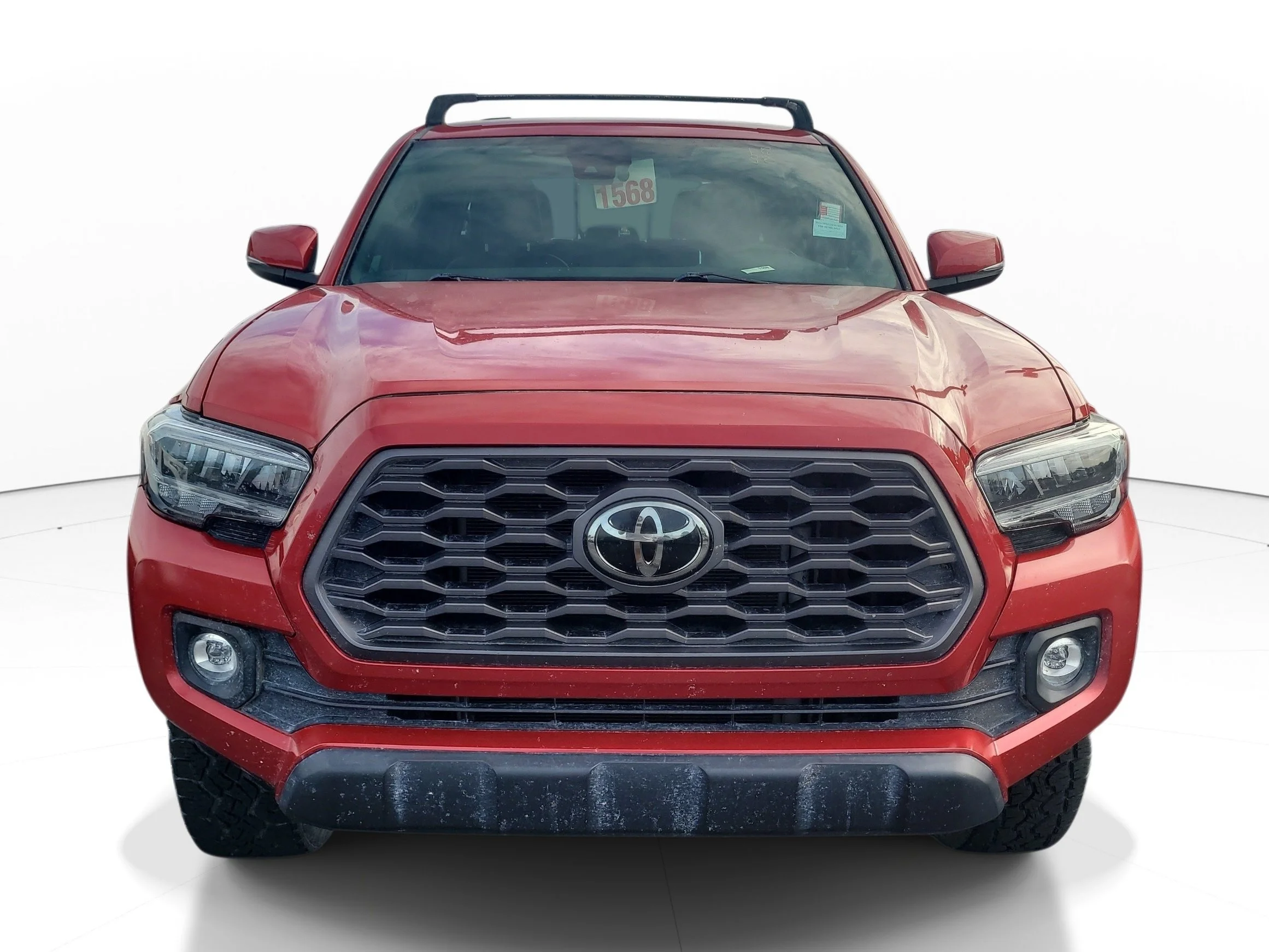 Used 2022 Barcelona Red Metallic Toyota TRD Off Road image 2
