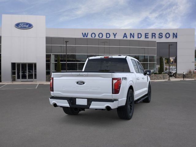 New 2026 Star White Metallic Tri-Coat Ford Lariat image 8