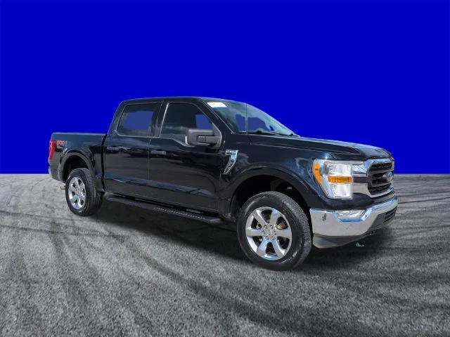 Used 2021 Blue Ford XLT image 2