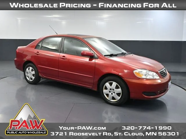 Used 2005 Red Toyota LE image 1