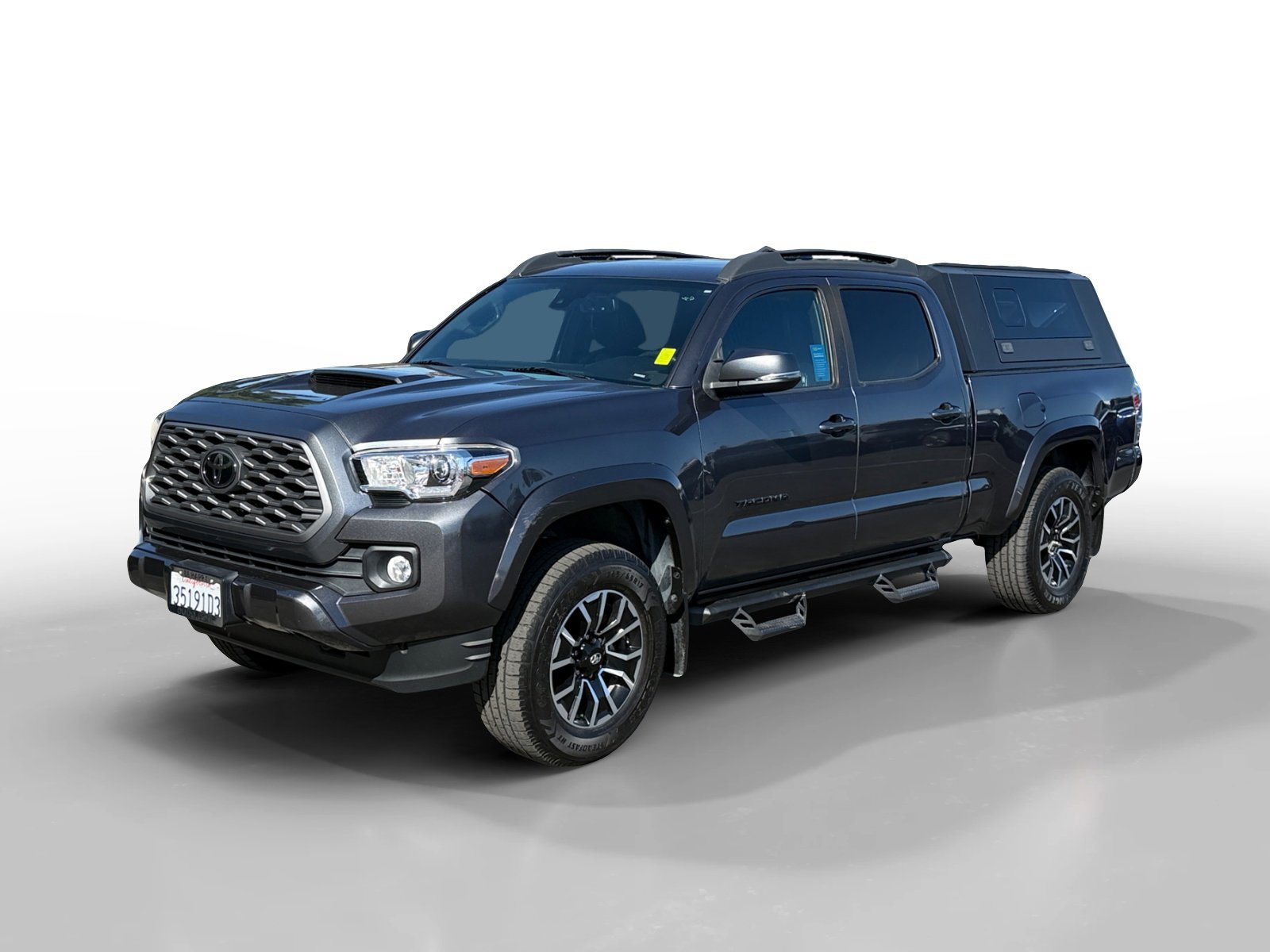 Used 2021 Magnetic Gray Metallic Toyota TRD Sport image 1