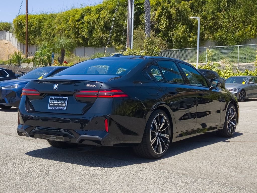 New 2026 Black Sapphire Metallic BMW 530i image 18