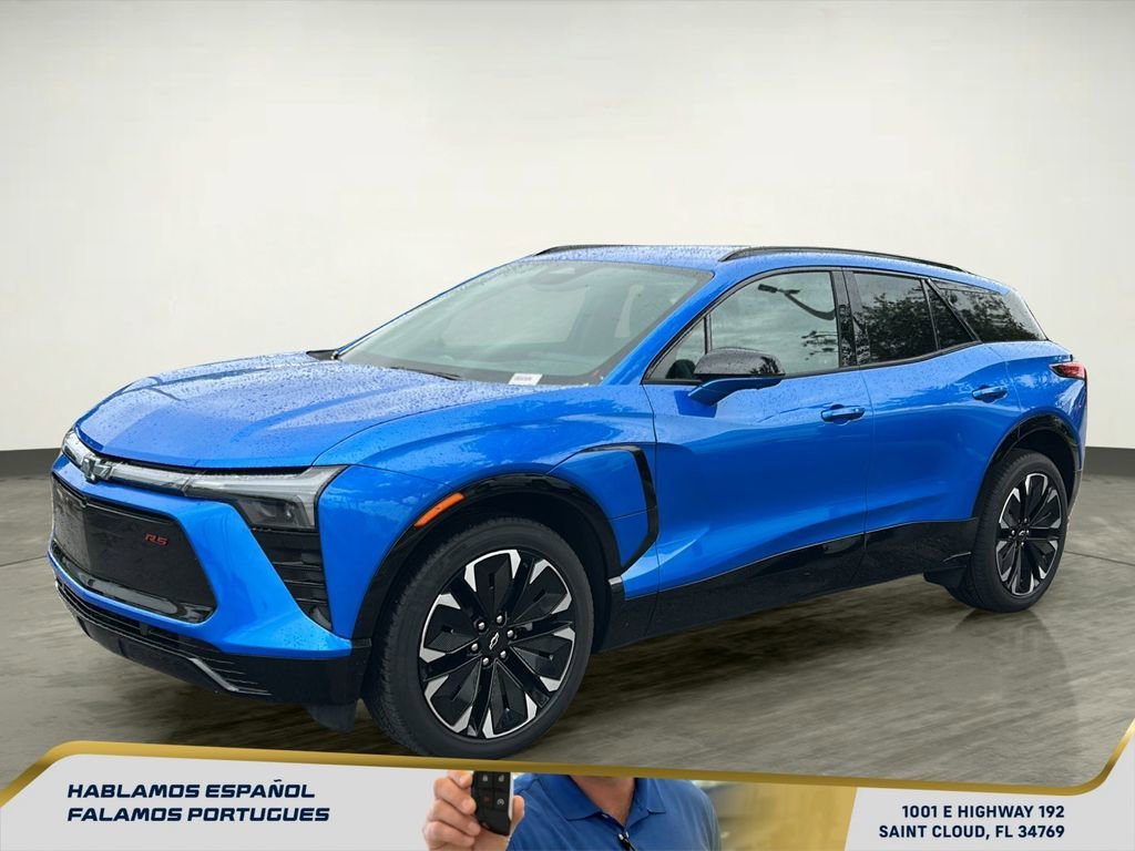 Used 2025 Chevrolet Blazer EV RS with VIN 3GNKDJRJ7SS106656 for sale in St. Cloud, FL