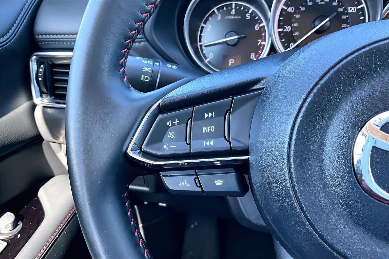 Used 2021 Polymetal Gray Mazda Carbon Edition image 22