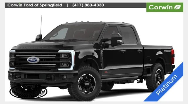New 2026 Agate Black Metallic Ford F-250® Platinum® image 1