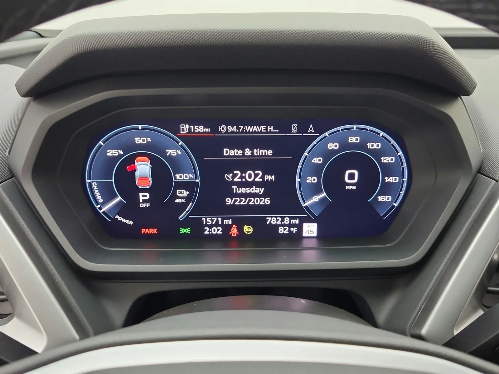 Used 2024 Mythos Black Metallic Audi Premium Plus image 9