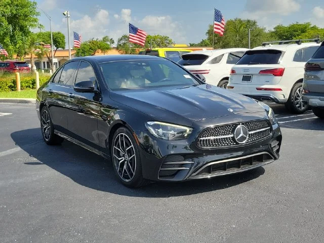 Used 2022 Black Mercedes-Benz E 350 image 3