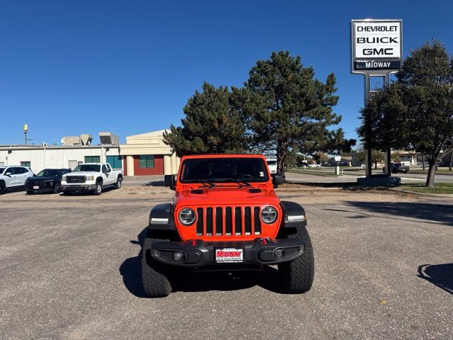 Certified Used 2018 Orange Jeep Rubicon image 2