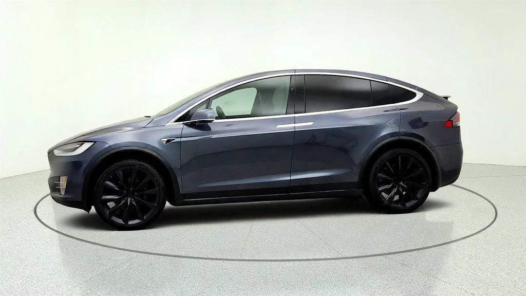 Used 2020 Midnight Silver Metallic Tesla Long Range Plus AWD w/ 22