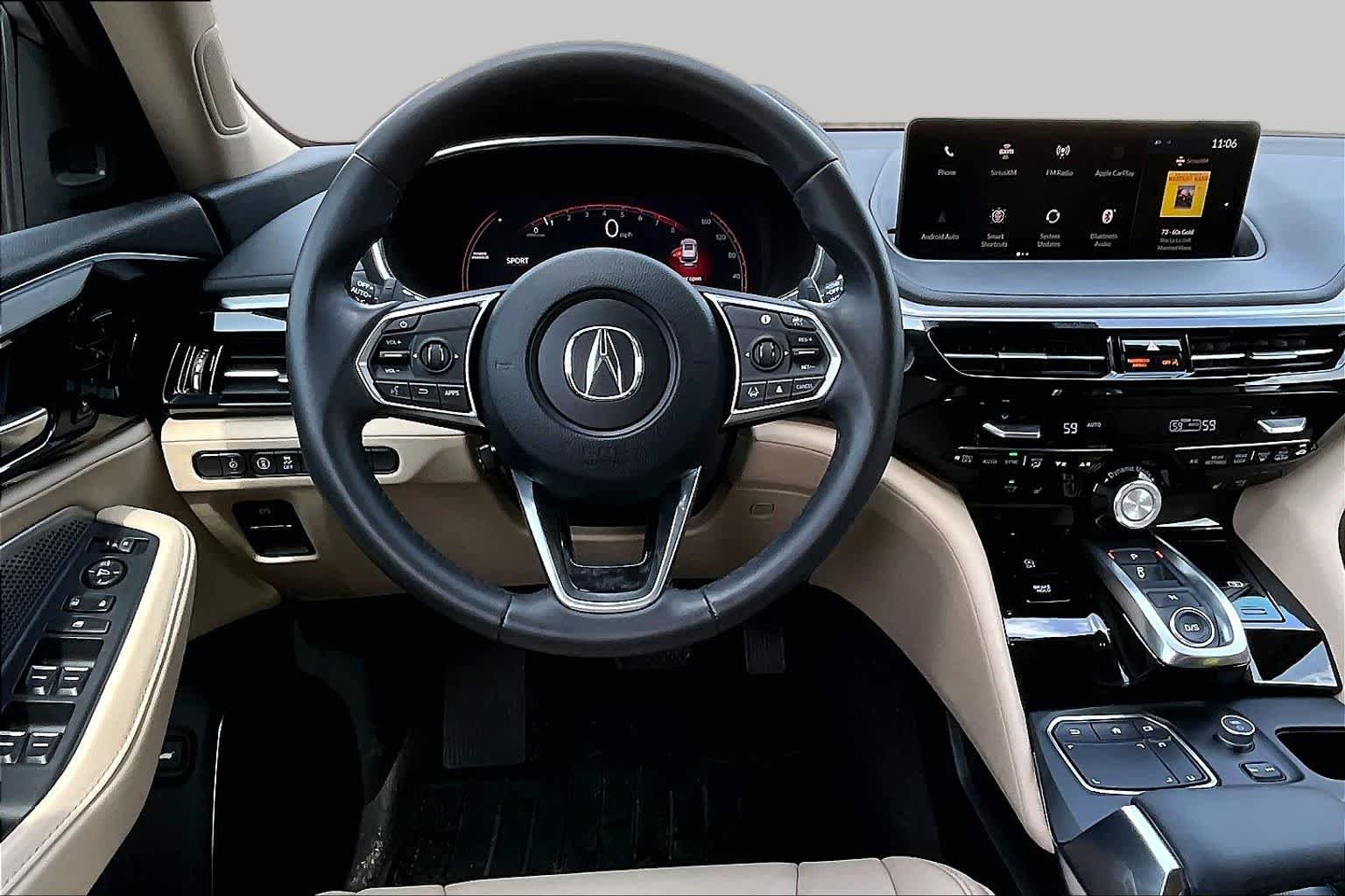 Used 2024 Platinum White Pearl Acura  image 8