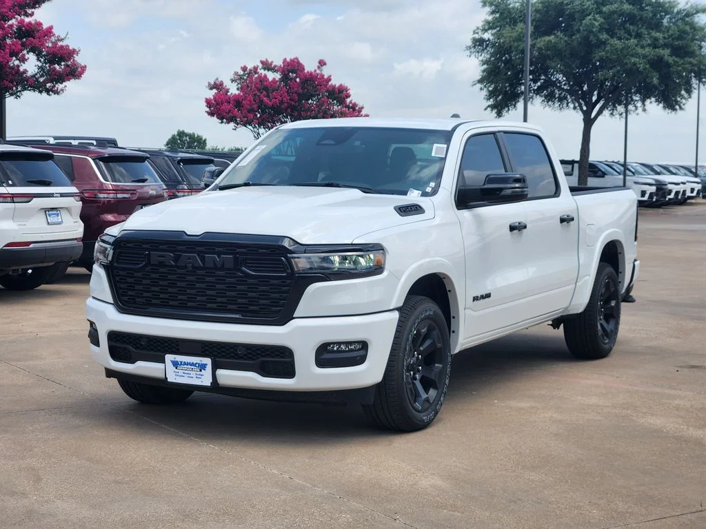 New 2026 Bright White Clear-Coat Exterior Paint RAM Big Horn/Lone Star image 2