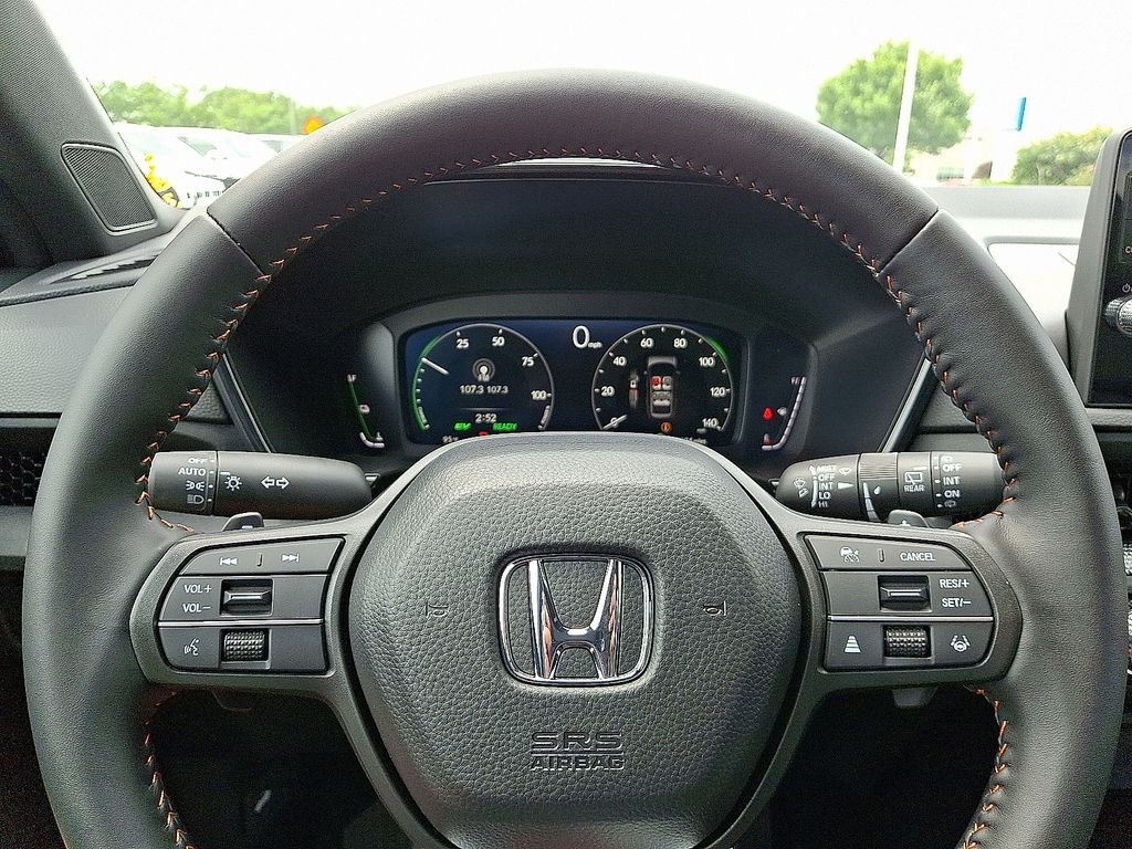 New 2027 Crystal Black Pearl Honda Sport-L Hybrid AWD image 11