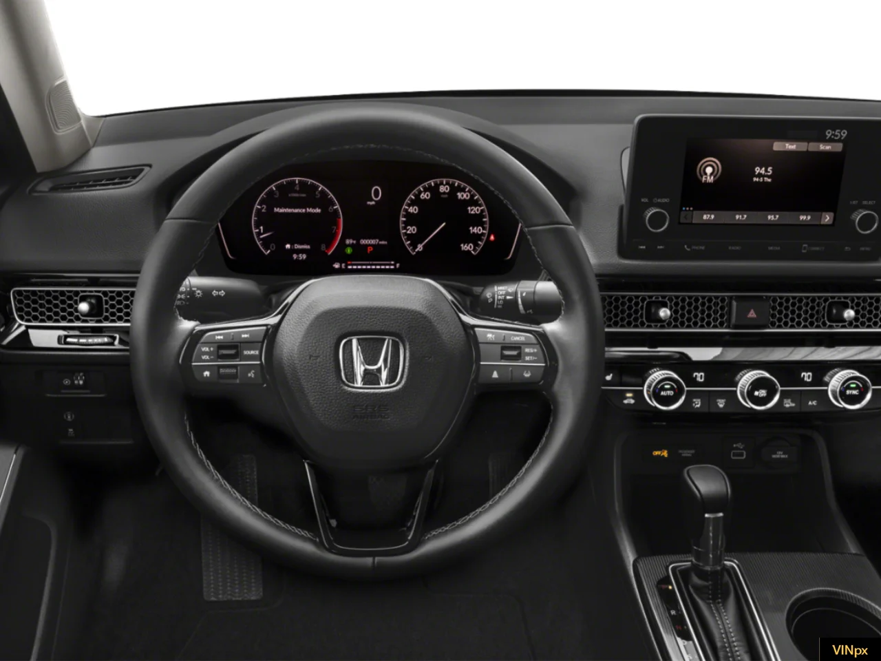 Used 2023 Meteorite Gray Metallic Honda EX image 7