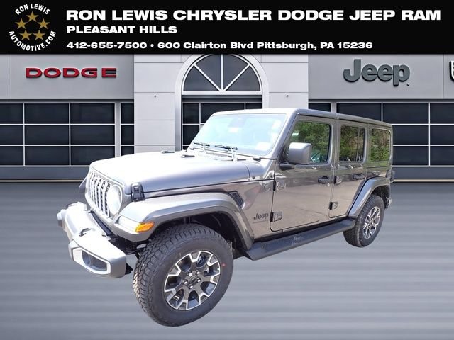 New 2026 Granite Crystal Metallic Clear-Coat Exterior Paint Jeep Sahara image 1