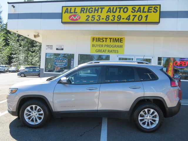 Used 2021 Jeep Cherokee Latitude with VIN 1C4PJMCB8MD245403 for sale in Federal Way, WA