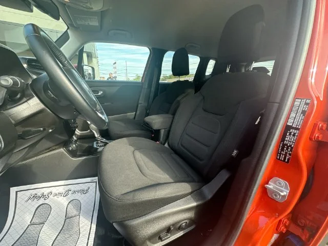 Certified Used 2021 Orange Jeep Latitude image 14