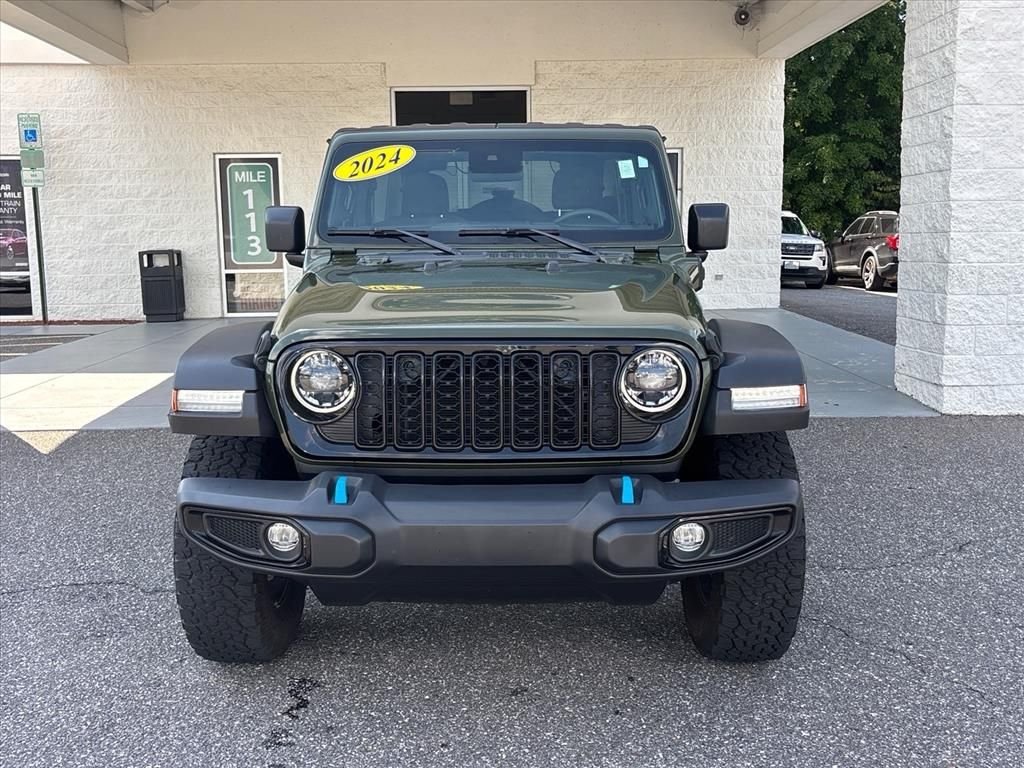 Used 2024 Green Clearcoat Jeep Willys 4xe image 23
