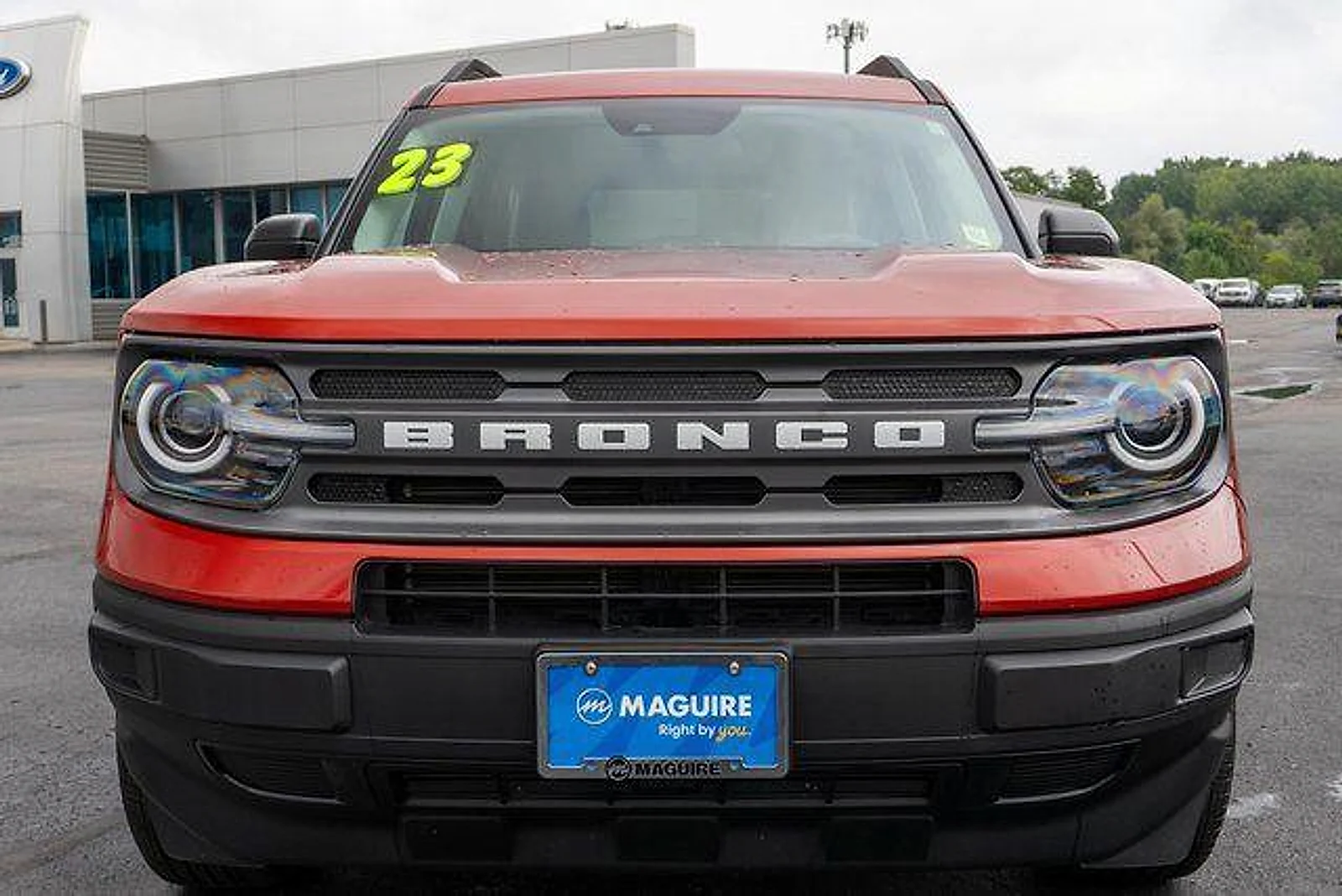 Used 2023 Hot Pepper Red Tin Ford Big Bend image 3