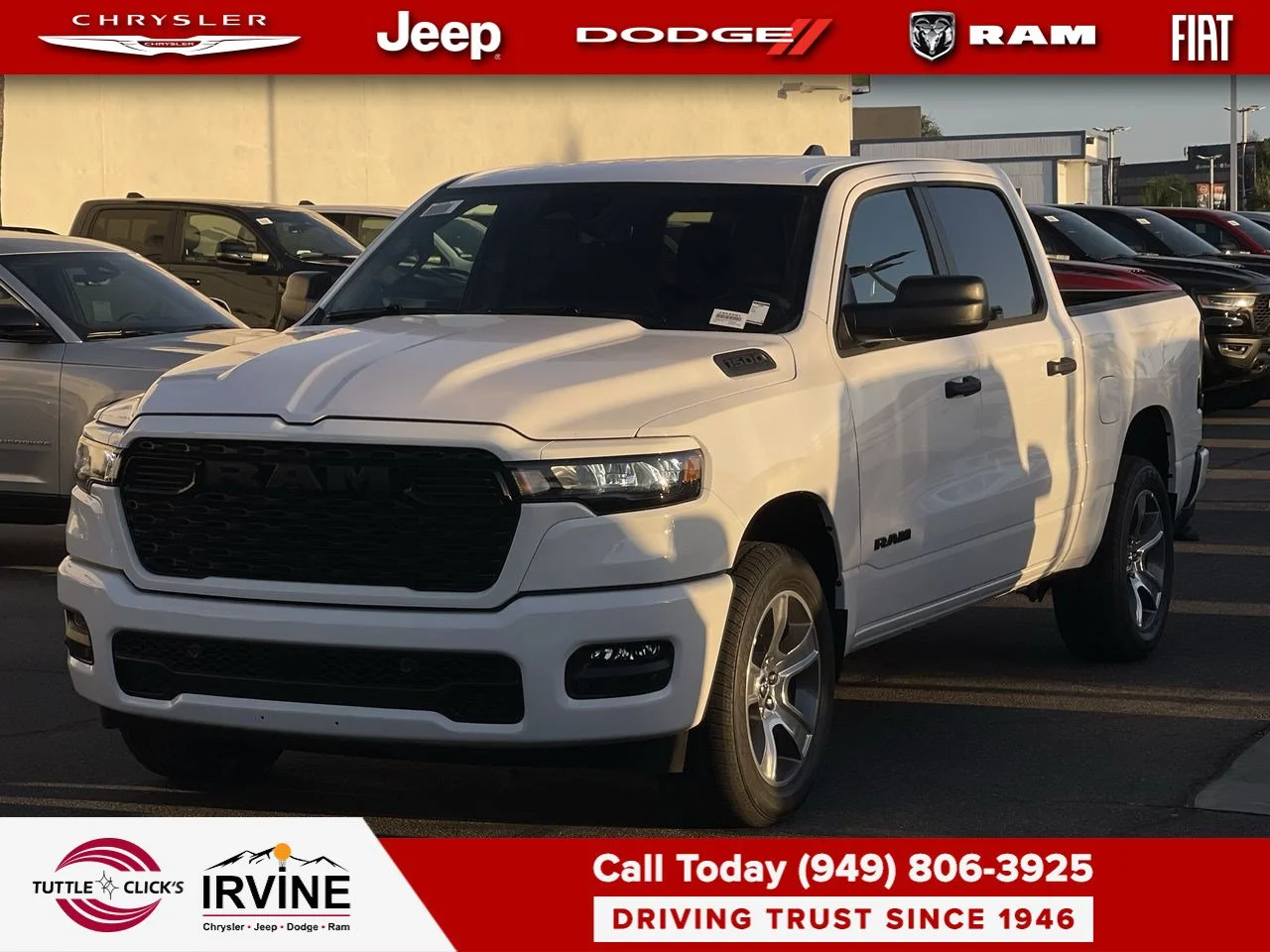 New 2027 Bright White Clear-Coat Exterior Paint RAM Express image 9