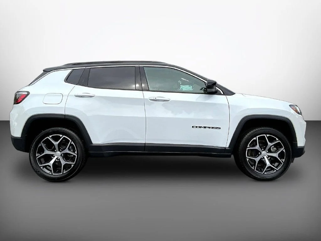 Used 2024 Bright White Clearcoat Jeep Limited image 8