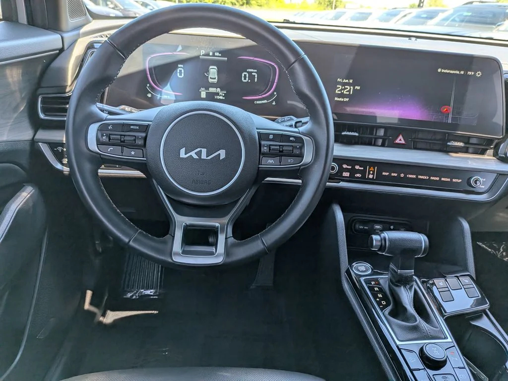 Certified Used 2025 Gray Kia X-Line image 12