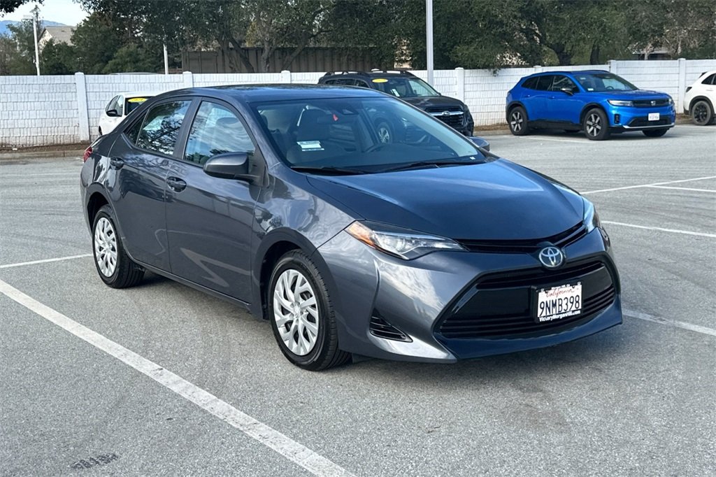 Used 2017 Toyota Corolla LE with VIN 5YFBURHE4HP673831 for sale in Morgan Hill, CA
