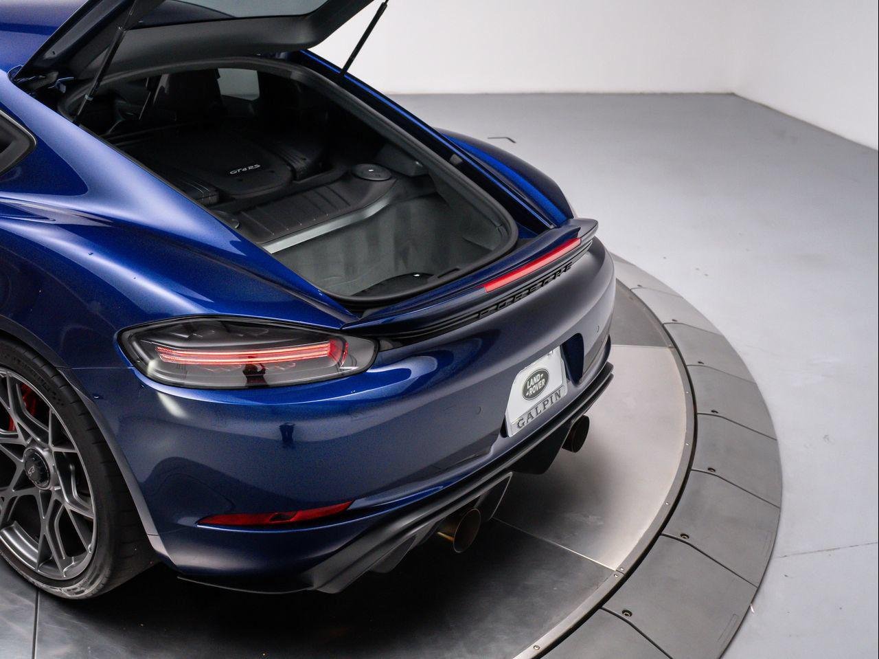 Used 2024 Gentian Blue Metallic Porsche GT4 RS image 32
