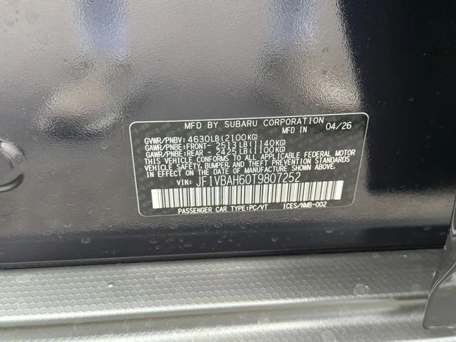 New 2026 GALAXY PURPLE PEARL Subaru Premium image 24