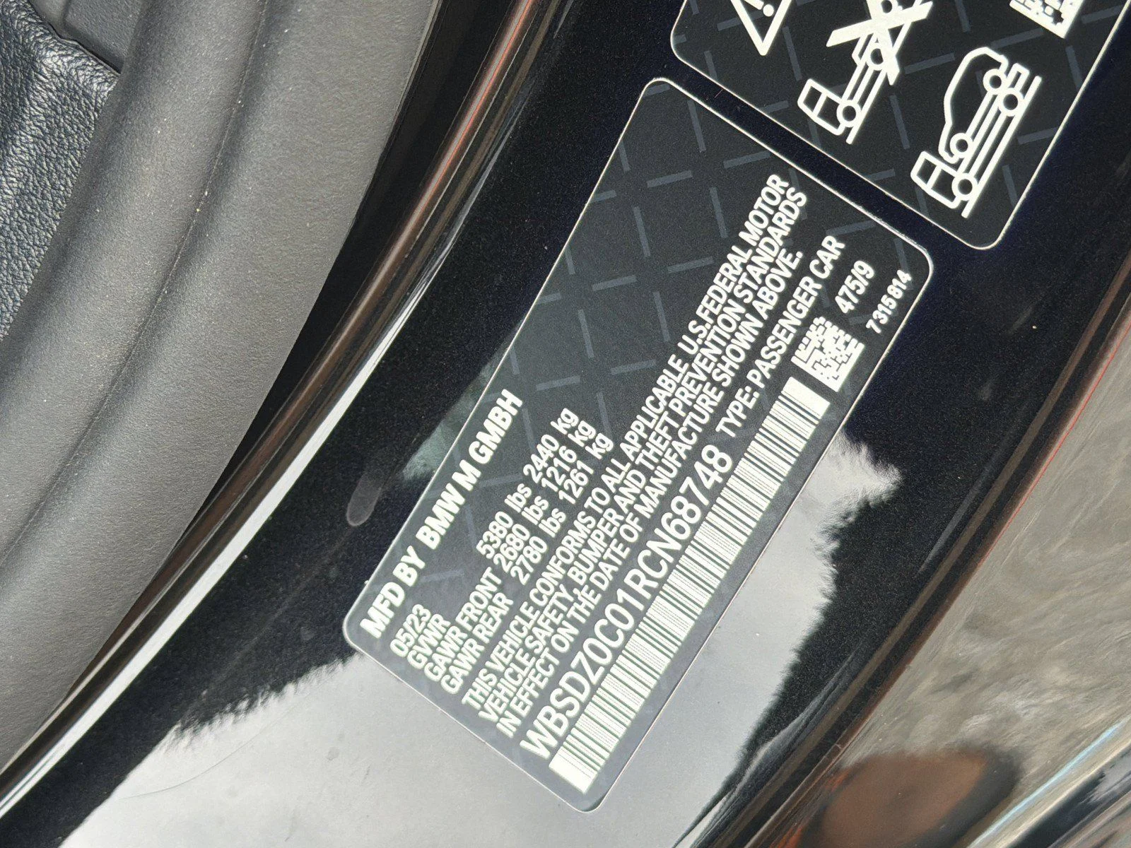 Used 2024 Black Sapphire Metallic BMW Competition image 34