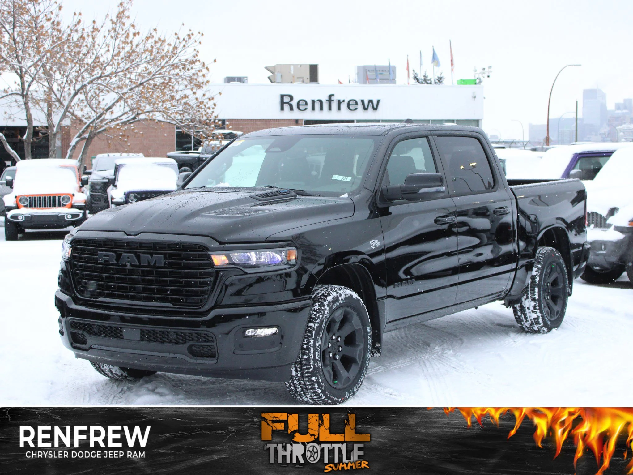 New 2026 Black RAM Sport* HEMI V8 image 1