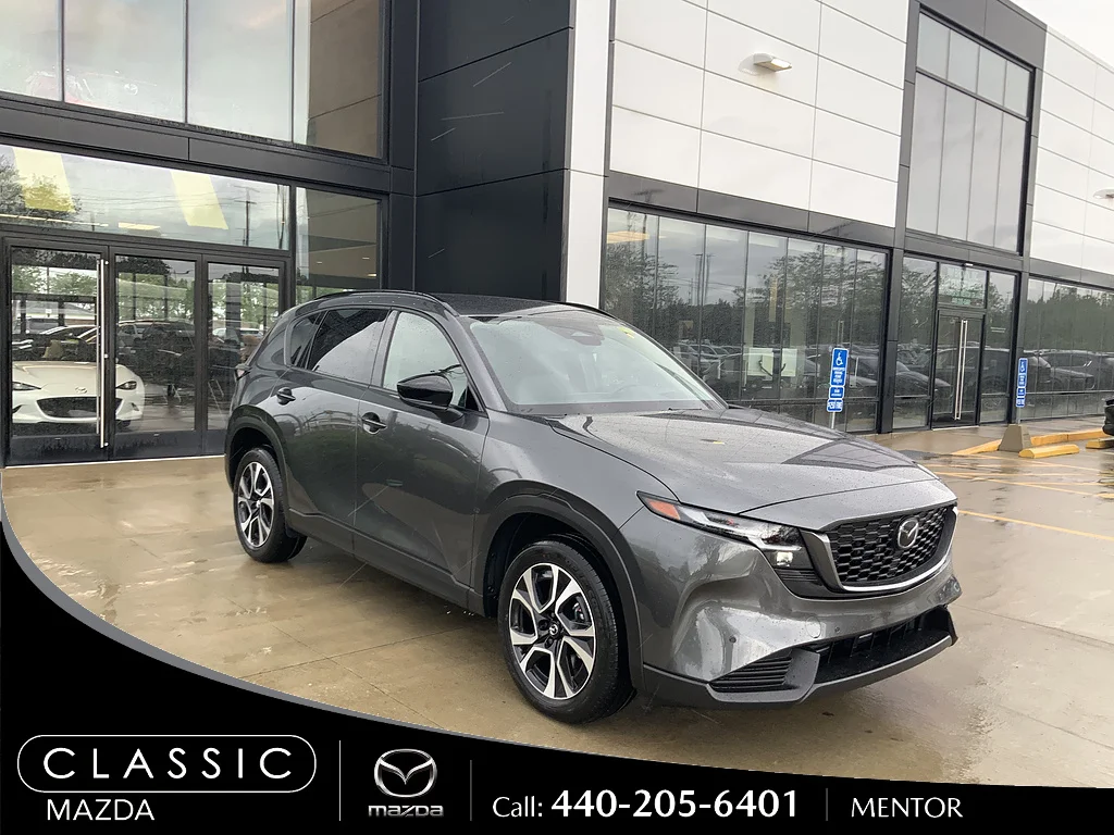 New 2026 Machine Gray Metallic Mazda 2.5 S Preferred AWD image 1
