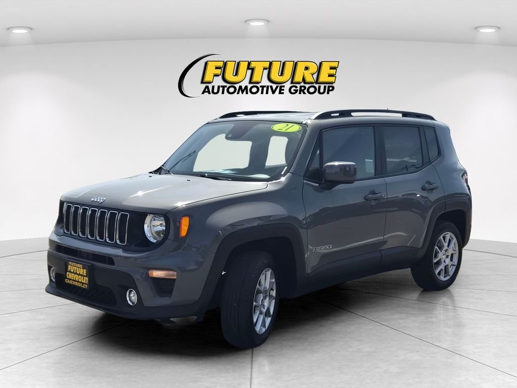 Used 2021 Gray Jeep Latitude image 8