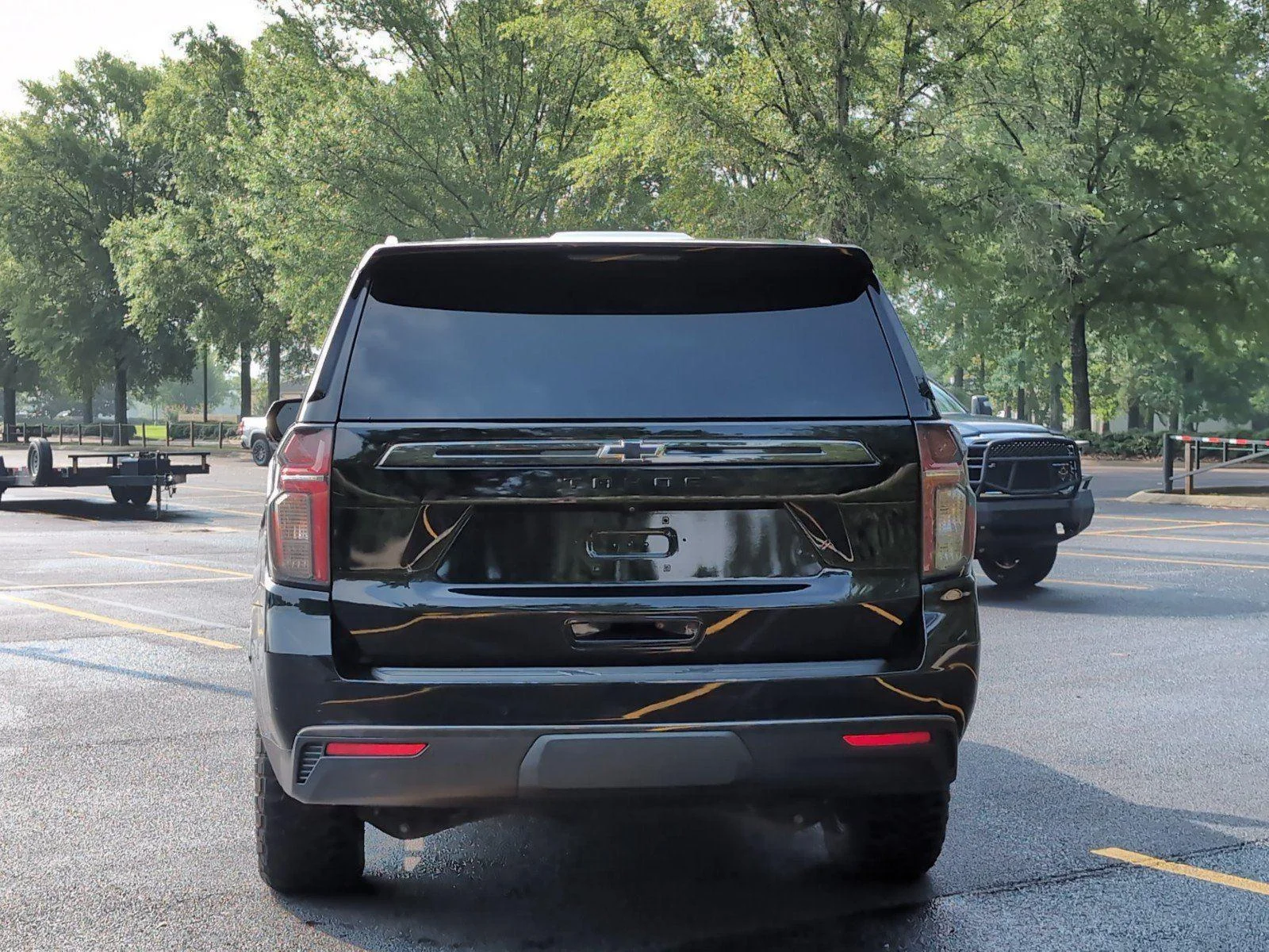 Used 2021 SHADOW GRAY METALLIC Chevrolet Z71 image 4