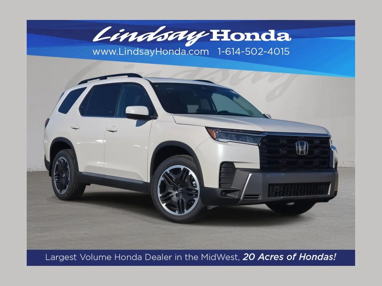 New 2026 Platinum White Pearl Honda Touring image 1