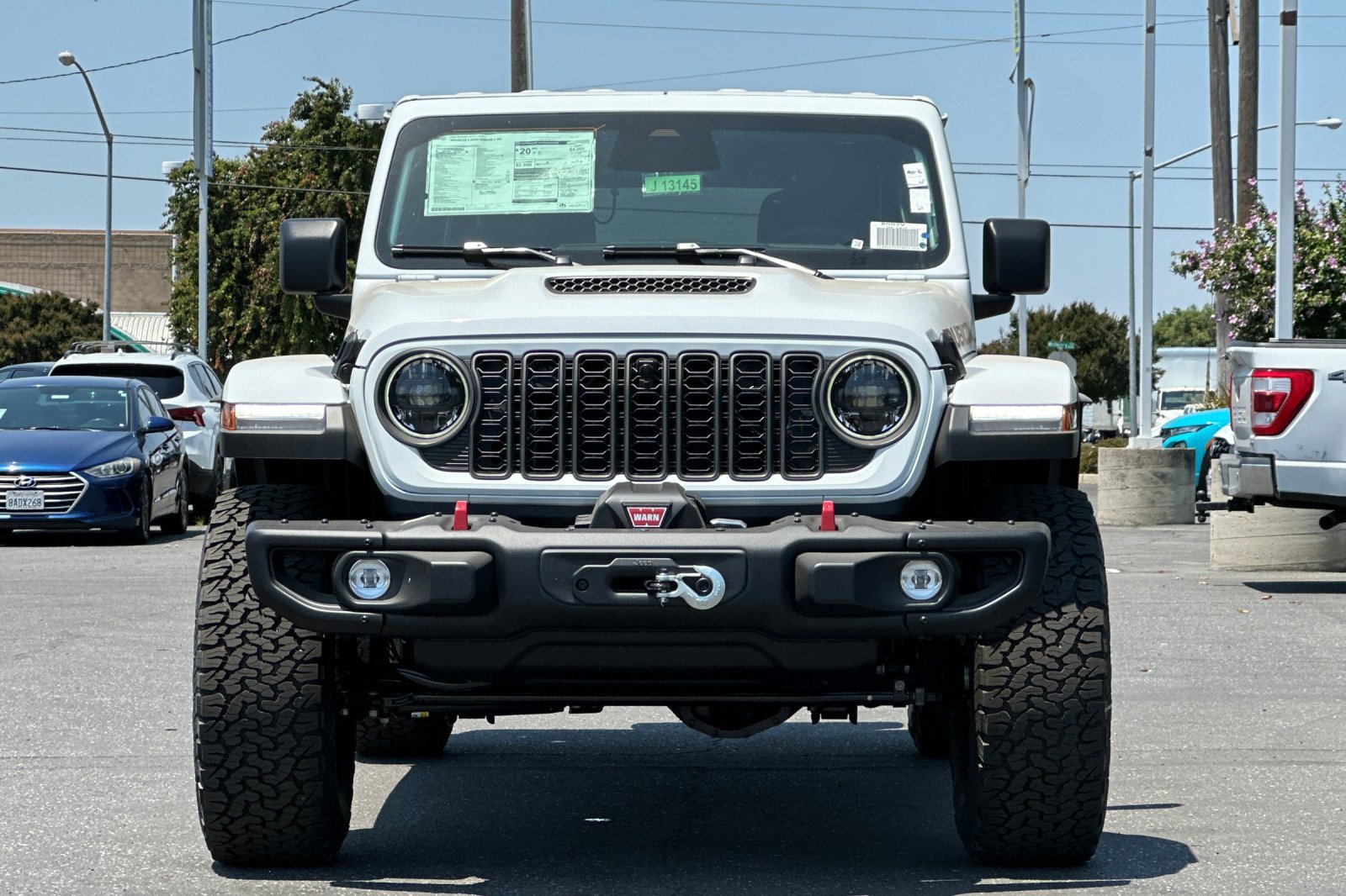 New 2026 Bright White Clearcoat Jeep Rubicon X image 9