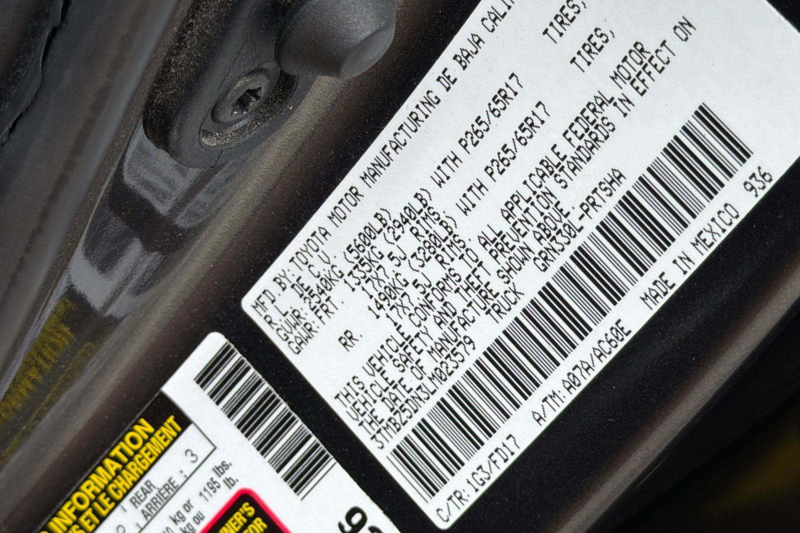Used 2020 Gray Toyota TRD Sport image 34