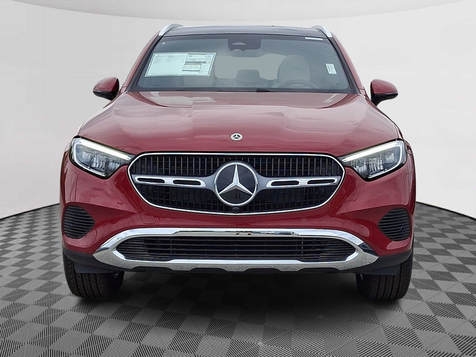 New 2026 MANUFAKTUR Patagonia Red Metallic Mercedes-Benz GLC 300 image 2